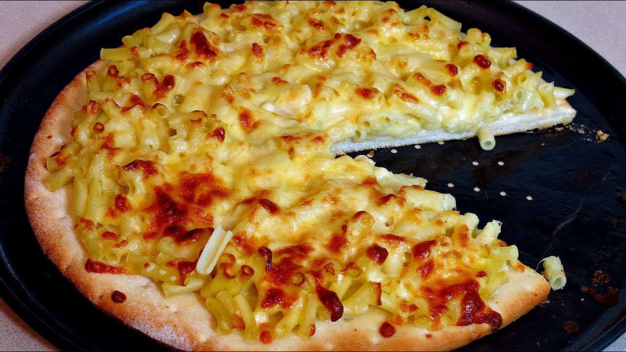 MAC & CORN PIZZA 